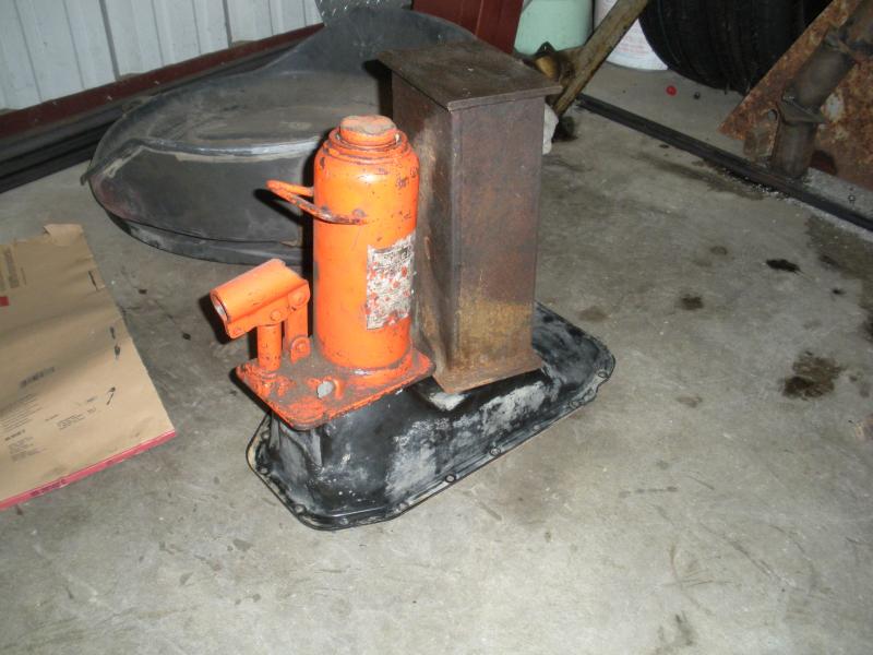 replacing the oil pan gasket
