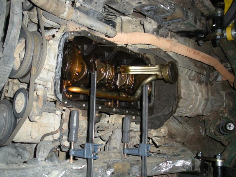 replacing oil pan gasket